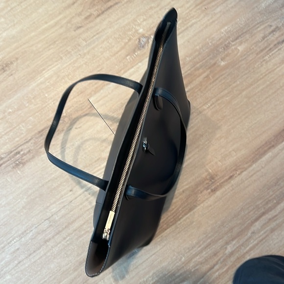 KATE SPADE NEW YORK ADEL LEATHER LARGE TOTE Black - Picture 7 of 10